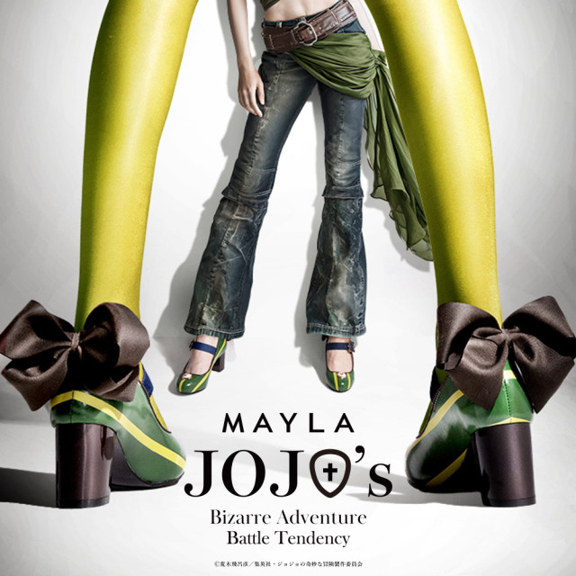 ジョジョの奇妙な冒険 戦闘潮流 アイコニック シューズ オブジェ パンプス ～ オン バージョン ～