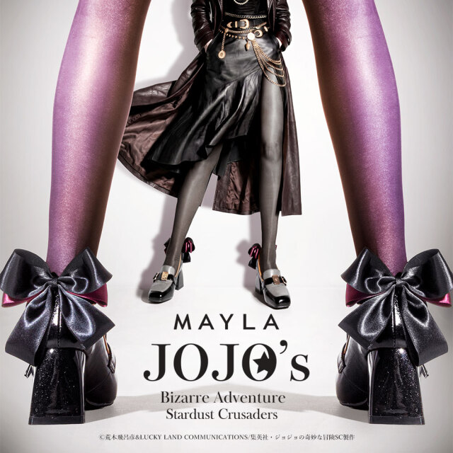 ジョジョの奇妙な冒険 スターダストクルセイダース アイコニック シューズ オブジェ パンプス ～ オン バージョン ～