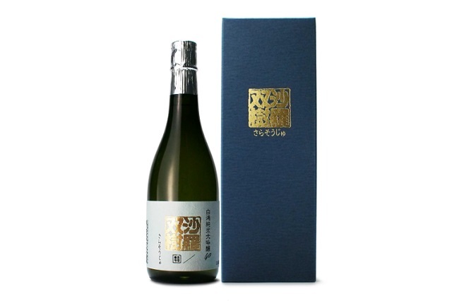 白鴻 純米大吟醸40「沙羅双樹」720ml 化粧箱入り（盛川酒造）送料別　※日付指定不可・お歳暮対象外