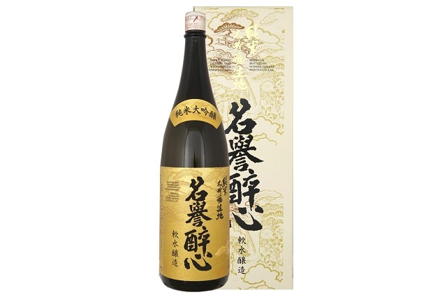 純米大吟醸生地名誉醉心  1800ml（醉心山根本店）送料別　※日付指定不可・お歳暮対象外