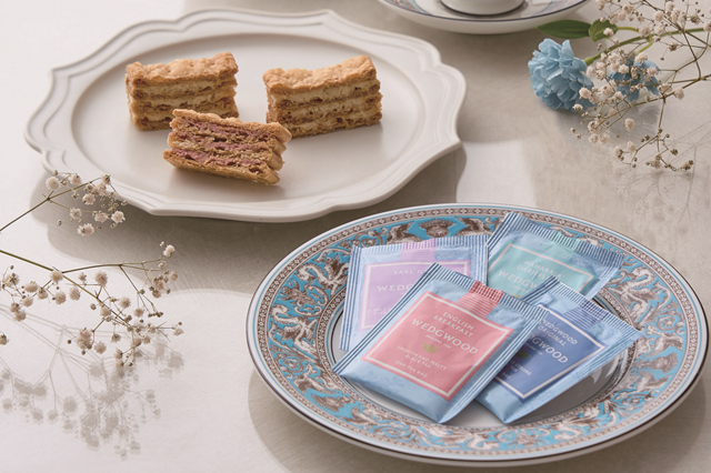 【C32-02】ミルフイユ＆ウエッジウッド ティーバッグセット16個　※お届け指定可能日：11月5日～12月27日