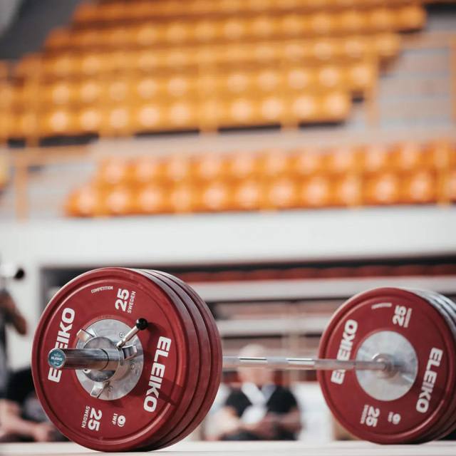 【予約販売品】 北京五輪公式 DHS ウェイトリフティングバーベル しょっぱく 未 ウエイトトレーニング