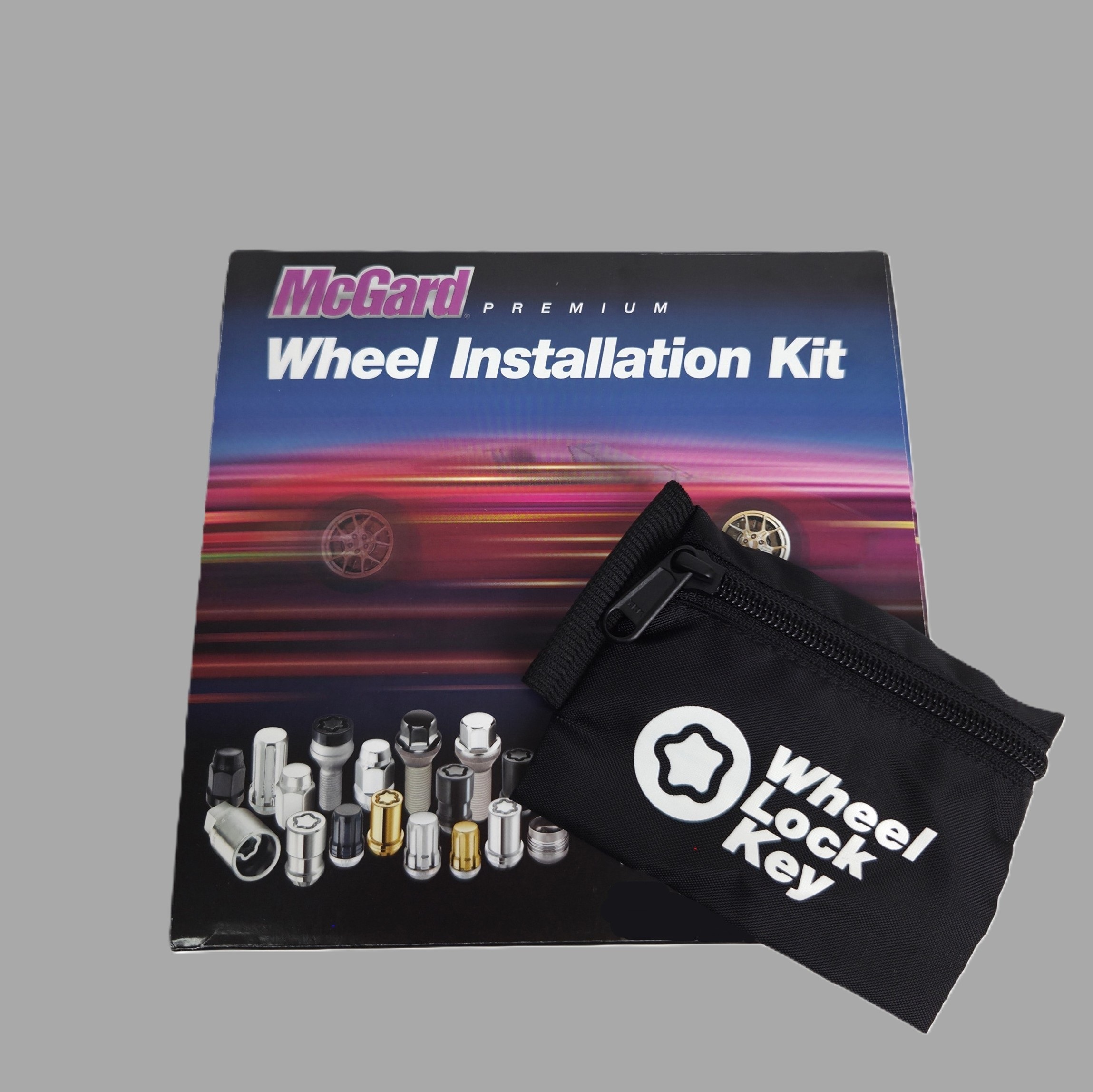 ロックナット収納 カードボードボックス　※キーポーチ付