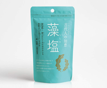 「海洋ミネラルMCMとヨード分を補う昆布粉末を配合」藻塩（100g）