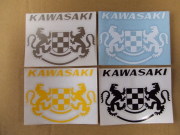 向かい獅子ステッカー(小)