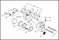 Z1/Z2  STDキャリパー用 ボディ(裏)