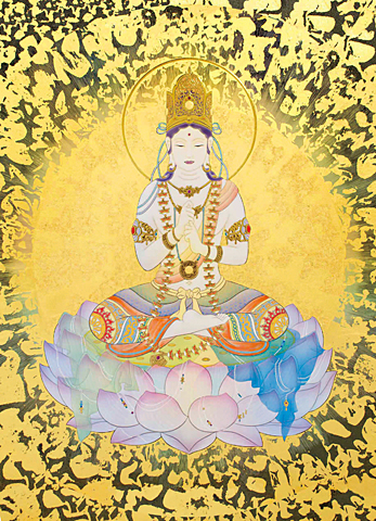 陶彩画 大作シリーズ 大日如来 ポストカード