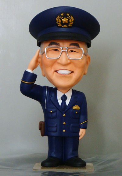 イージーオーダー警官衣装フィギュア メガネあり