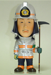 イージーオーダー消防士防火服フィギュア メガネなし