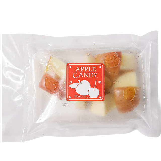カットりんご飴 100g 冷凍｜文化祭・学園祭・模擬店・お祭りに 業務用・大量注文対応