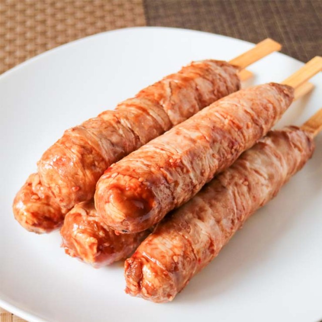 業務用 肉巻きおにぎり棒 1本90g×100本 仕入 文化祭 食べ物 仕入れ (ポークライスロール/肉巻きおにぎり串/肉巻きドッグ)