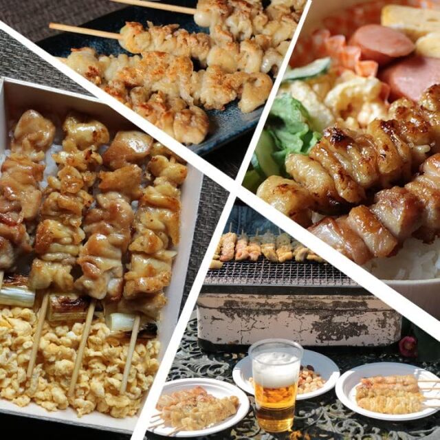 売れてます ♪ やきとり 焼器台 串焼き鳥鶏丼 キャンピングカー 模擬店