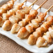 国産 ぼんじり串 業務用 生串（未加熱・冷凍）30g｜焼き鳥 仕入れ