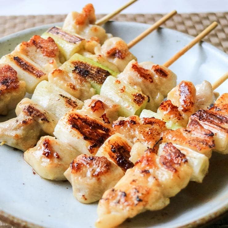 お祭り 文化祭 学園祭 食べ物 スチーム 加熱調理済み 仕入 業務用 串さし肉 冷凍 ももねぎ串(ねぎま/ねぎ間/ネギま)