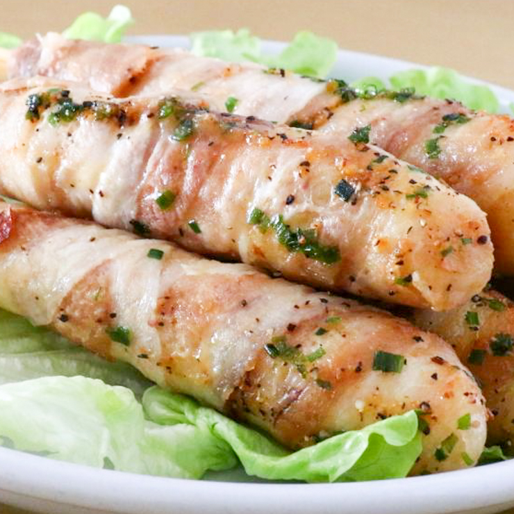 業務用 肉巻きおにぎり棒 50本｜文化祭・学園祭・屋台向け 冷凍 仕込み不要ワンハンドフード