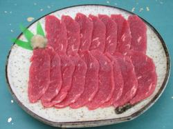 赤身馬刺し