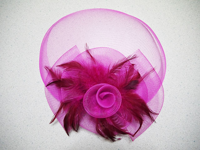 オーガンジー髪飾り