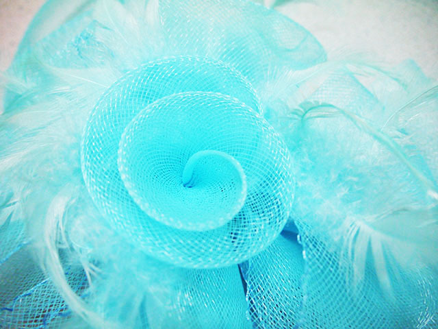 オーガンジー髪飾り