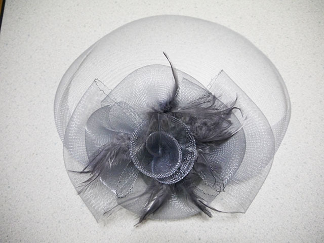 オーガンジー髪飾り