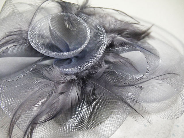 オーガンジー髪飾り