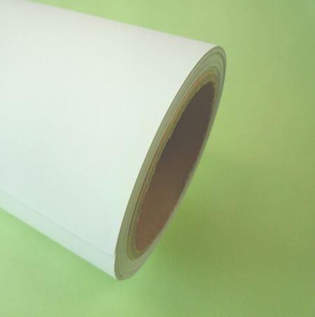 ポスターや販促POPに最適　溶剤系　エコノミー合成紙　品番：KSECOM190　サイズ：1270x50ｍ  170μ