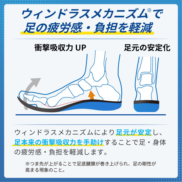 アシストインソール アーチ＆グリップ