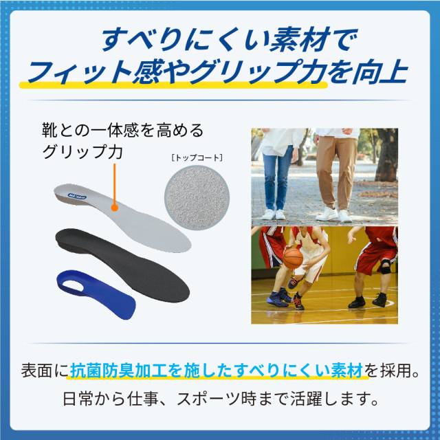 アシストインソール アーチ＆グリップ