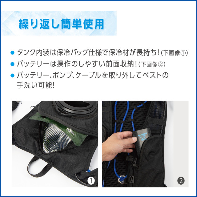 アイシングギアアイスパックベスト