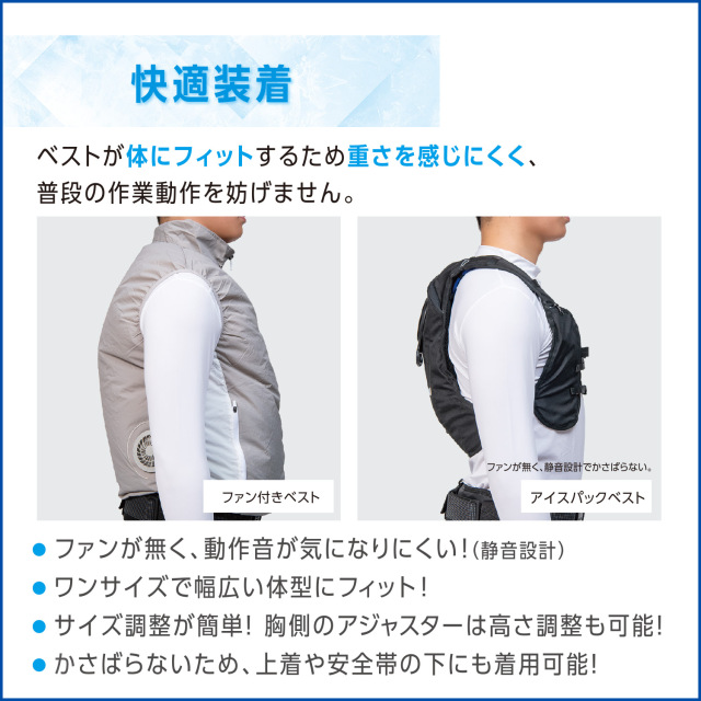 アイシングギアアイスパックベスト