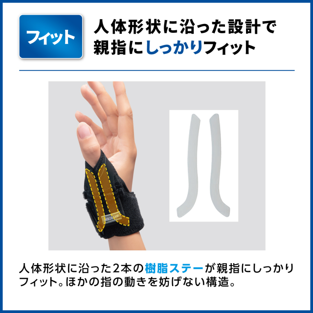 しっかりガード】親指 スタンダード | MEDIAID Online - メディエイド