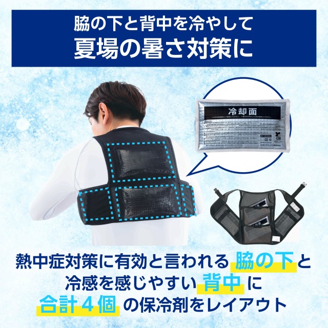 アイシングギア】保冷剤ベスト | MEDIAID Online - メディエイド 公式