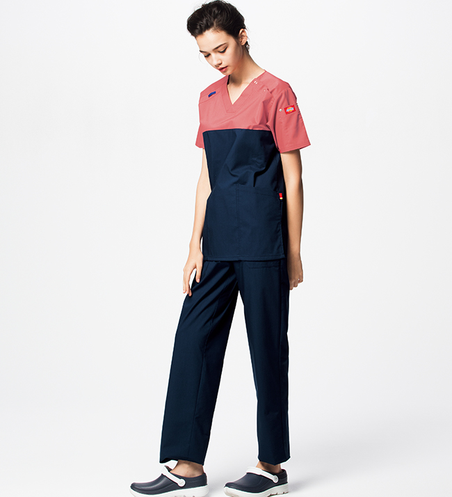 ディッキーズスクラブ　男女兼用　上下セット【シールズ】 ディッキーズスクラブ 上下セット[男女兼用](76-7033SCSET