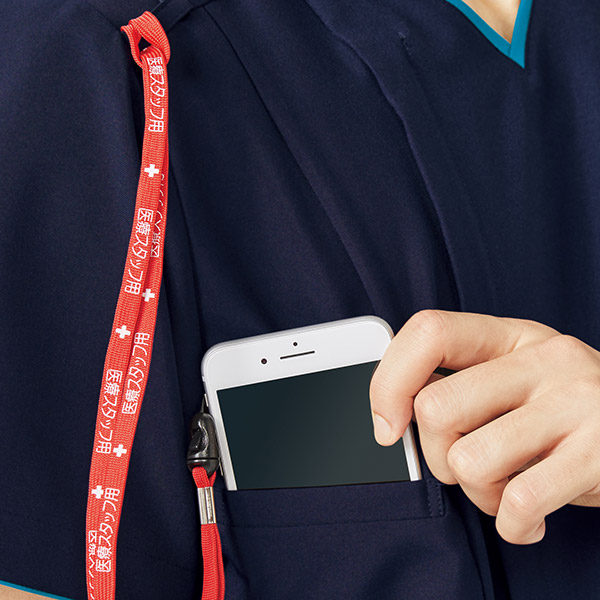 フォーク] FOLK 【進化した白衣、ジップスクラブ】 メンズ ジップ