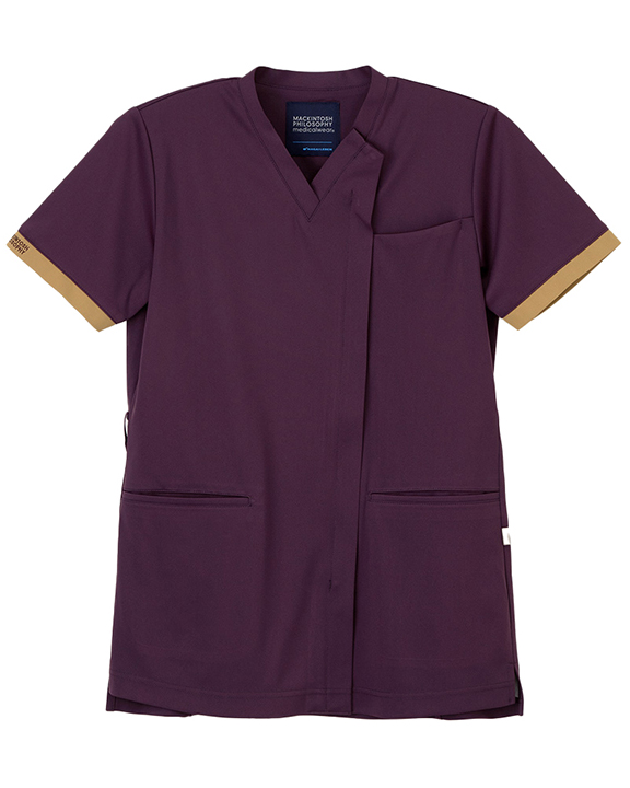 [マッキントッシュフィロソフィー] MACKINTOSH PHILOSOPHY 【伝統と革新が響きあう英国を代表とするアウターウェアブランド、マッキントッシュ】 男女兼用 スクラブ MPA-3912 （プラム）