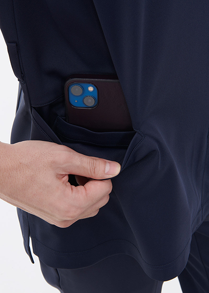 マッキントッシュフィロソフィー MPA-3912 プラム 男女兼用スクラブ