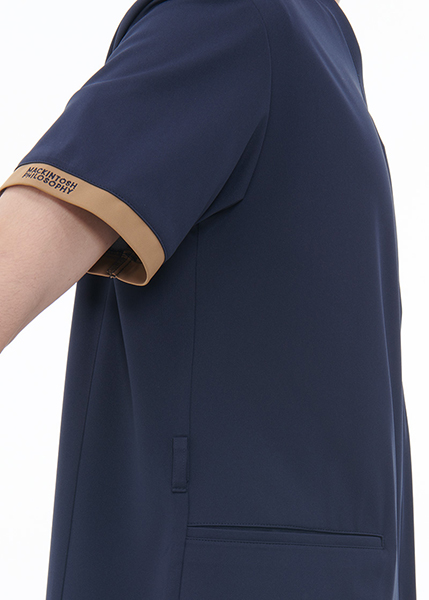 マッキントッシュフィロソフィー MPA-3912 プラム 男女兼用スクラブ