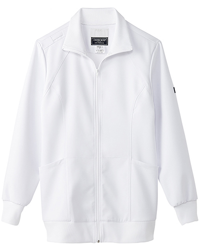 チェロキー Cherokee チェロキースクラブが引き立つスポーティーなブルゾン レディース ブルゾン Ch950 ホワイト 廃番品 メディカルウェアジャパン