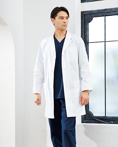 [ディッキーズ] Dickies  【洗いざらしでも心地よい風合いが魅力のドクターコート】 メンズ シングルコート 1537PR （ホワイト）