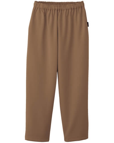 [フォーク] FOLK 【前が大きく開くかぶりタイプの検診衣】 男女兼用 検診衣パンツ 6004SK （モカ）＜廃番色＞