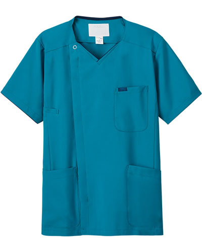 [フォーク] FOLK 【プロ仕様、幅広い対応が魅力のジップスクラブ】 メンズ ジップスクラブ 7028SC （ターコイズ）