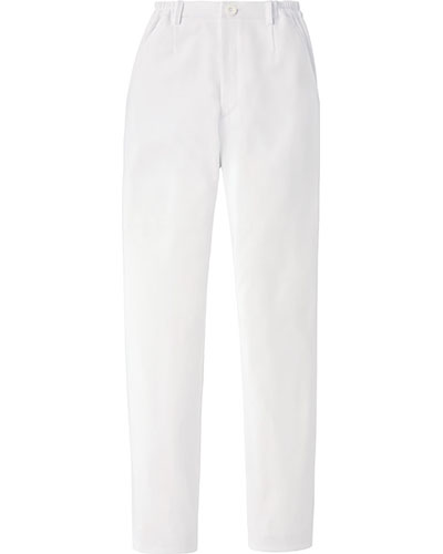 [カゼン] KAZEN 【動きやすい細身の美シルエットパンツ】  レディース　スラックス 850-40 （ホワイト）