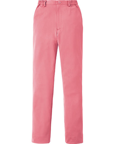 [カゼン] KAZEN 【動きやすい細身の美シルエットパンツ】  レディース　スラックス 850-43 （ピンク）