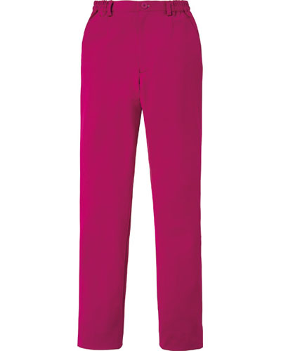 [カゼン] KAZEN 【動きやすい細身の美シルエットパンツ】  レディース　スラックス 850-45 （プラム）