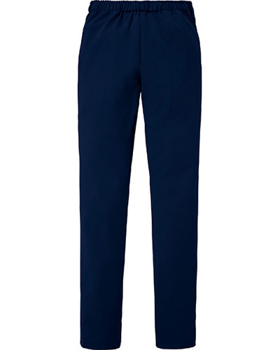 [カゼン] KAZEN 【動きやすい細身の美シルエットパンツ】  男女兼用 スラックス 855-48 （ネイビー）