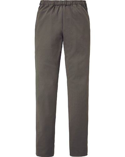 [カゼン] KAZEN 【動きやすい細身の美シルエットパンツ】  男女兼用 スラックス 855-49 （グレー）