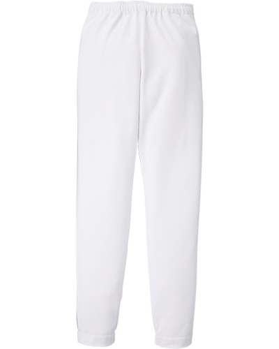 [カゼン] KAZEN 【ハードワークにもしなやかに応える動きやすいニット素材】  男女兼用 ジョガーパンツ 856-40 （ホワイト）