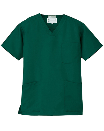 [ルミエール] Lumiere 【格安スクラブ／医療白衣】男女兼用 スクラブ 861400 （グリーン）