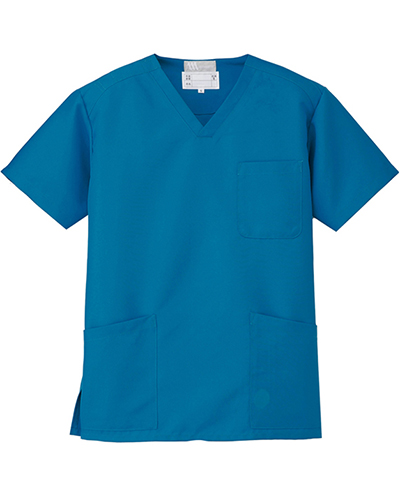 [ルミエール] Lumiere 【格安スクラブ／医療白衣】男女兼用 スクラブ 861400 （ターコイズ）