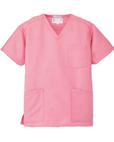 [ルミエール] Lumiere 【格安スクラブ／医療白衣】男女兼用 スクラブ 861400 （ピンク）