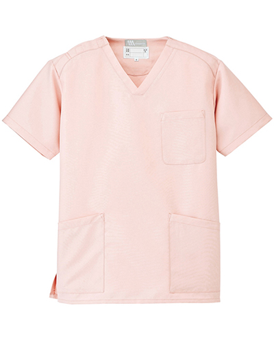 [ルミエール] Lumiere 【格安スクラブ／医療白衣】男女兼用 スクラブ 861405 （ピンク）